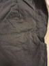 森馬（Semir）休閑褲女純棉打褶闊腿褲腰帶秋復(fù)古磨毛長褲顯腿長101524127005A 曬單實(shí)拍圖