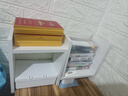 朗程書架桌上桌面置物架辦公桌多層書柜簡易擺放架收納架學(xué)習(xí)桌儲物架 福利【伸縮（24-42）CM】暖白色 超簡易安裝-十分鐘搞定 曬單實拍圖
