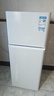 TCL 116升迷你雙門(mén)養鮮小冰箱白色 均勻制冷 低音環(huán)保 宿舍租房小型節能冰箱 R116L5-B 曬單實(shí)拍圖