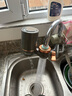 美的（Midea）凈水器水龍頭過(guò)濾器家用自來(lái)水濾水器直飲前置過(guò)濾器廚房衛生間通用除水垢除余氯雙出水可清洗濾芯 一機三芯【兩年免換濾芯】 曬單實(shí)拍圖