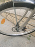 飛鴿（FLYING PIGEON）自行車(chē)成人通勤車(chē)自行車(chē)學(xué)生單車(chē)成人自行車(chē)通勤自行車(chē)城市公路車(chē) 標配銀|單速+雙碟剎+充氣胎+禮包 26寸|身高160-185cm 曬單實(shí)拍圖