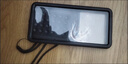 蕓洛外賣專用防水殼騎手防水防雨美團通用可充電全密封防塵全包保護套 黑色通用款【適用6.9英寸以下防水殼】 曬單實拍圖