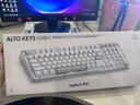 羅技（Logitech）K98M客制化機械鍵盤無線藍牙雙模gasket GPW2/3/4代無線游戲鼠標gpw狗屁王二代人體工學輕量化雙模 K98M+GPW3【進階級電競套裝-白】 曬單實拍圖