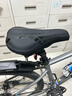 捷安特（GIANT）適用捷安特ATX610/620/660/720/810/830山地自行車(chē)坐墊防屁股痛 NBD流光黑色硅膠皮革款【全包裹 曬單實(shí)拍圖