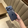 安柏?！颈愀小窟m用蘋果17pro手機殼iphone17promax無邊框保護套電鍍透明半包防摔air超薄散熱高機感 【全透明】晶感無邊框 | 自帶鏡頭膜 iPhone 17 Pro 曬單實拍圖
