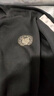 皮爾卡丹（pierre cardin）男士衛(wèi)衣燙鉆歐版春秋季寬松潮流長袖t恤加絨加厚秋冬圓領(lǐng)打底衫 黑色 M 85-110斤 曬單實拍圖