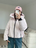 森馬（Semir）羽絨服女中長(cháng)款輕薄三防2025oversize插肩袖冬裝防風(fēng)109725113007 曬單實(shí)拍圖