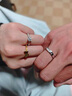 卡汐沐 結(jié)婚對戒仿真鉆戒求婚戒指道具情侶假戒指一對訂婚活口送女友 仿真對接一對【2個(gè)單戒盒】 曬單實(shí)拍圖