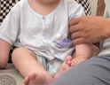 舒貝怡2件裝嬰兒衣服夏季薄款新生兒連體衣短袖哈衣兒童爬服藍(lán)色80CM 曬單實(shí)拍圖