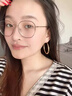 伊燦劉亦菲黃亦玫同款耳環(huán)女輕奢顯臉小眾耳圈2025年新款爆款氣質(zhì)耳飾 金色大圈圈耳環(huán) 曬單實(shí)拍圖