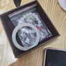 拾想新疆和田玉羊脂玉手鐲正圈玉石白玉鐲子女款禮品昆侖玉手鐲附證書(shū) 圈口55mm 曬單實(shí)拍圖