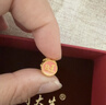 周大生x旺仔牛奶糖聯(lián)名黃金琺瑯轉運珠桃花足金手鏈生日禮物送女友 愛(ài)情旋學(xué)轉運珠-0.80g-【不配繩,介意慎拍】 【單轉運珠-無(wú)贈品,介意慎拍】 曬單實(shí)拍圖
