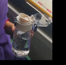 FGA富光水杯手提便攜學(xué)生直飲杯tritan彈蓋春夏男女杯子小蒂藍(lán)470ml 曬單實(shí)拍圖