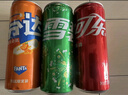 可口可樂(lè )（Coca-Cola）混合裝可樂(lè )雪碧芬達碳酸飲料汽水330ml 新老包裝隨機發(fā) 含糖混合裝330ml*24罐（各8罐） 曬單實(shí)拍圖
