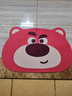 慢說(shuō)卡通風(fēng)浴室地墊家用衛生間腳墊廁所門(mén)口吸水地毯防滑耐磨淋浴墊子 粗眉粉熊 40cm*60cm 曬單實(shí)拍圖