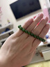 京鑒新疆和田玉圓珠手鏈老坑碧玉冰底菠菜綠珠子男女款手串附證書(shū) 收藏級手串8mm*22顆 曬單實(shí)拍圖