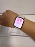 Apple/蘋(píng)果 Watch Series 10 智能手表GPS款42毫米玫瑰金色鋁金屬表殼淡桃粉色運(yùn)動(dòng)型表帶M/L MX1V3CH/B 曬單實(shí)拍圖