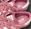 adidas「T頭鞋」STADT經(jīng)典時尚薄底運動板鞋男女阿迪達斯三葉草   淺粉/漢玉白/樹脂黃(女生買小半碼)   36 曬單實拍圖