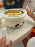 科巢寶寶輔食碗嬰兒專用米粉注水保溫碗恒溫不銹鋼吸盤碗兒童餐具 曬單實(shí)拍圖