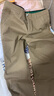 吉普（JEEP）高端男士休閑褲男2025秋季新款寬松直筒褲商務(wù)純棉潮牌長褲子男褲 曬單實(shí)拍圖