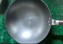 九陽(yáng)（Joyoung）炒鍋鐵鍋無(wú)涂層精鐵鍋炒菜鍋爐灶通用32cm帶蓋CF32-C121 曬單實(shí)拍圖