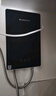 志高（CHIGO）即熱式電熱水器超薄小廚寶 6500W變頻恒溫智能省電出租房家用洗澡免儲水水龍頭黑色 KBR-B65 曬單實拍圖
