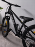 喜德盛（xds）兒童自行車小王子變速車7速青少年學(xué)生通勤運(yùn)動(dòng)單車 黑銀 曬單實(shí)拍圖