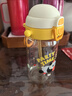 如山兒童PPSU水杯寶寶雙直飲吸管杯嬰幼兒家用外出便攜防摔學(xué)飲杯 曬單實(shí)拍圖