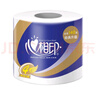 心相印有芯卷紙 心柔系列4層140g*10卷 衛(wèi)生紙 柔韌可沖散 紙巾 曬單實(shí)拍圖