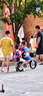 永久（FOREVER）兒童自行車寶寶腳踏車兒童折疊自行車3-8歲童車14寸 曬單實(shí)拍圖