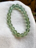 奧洛黛婭天然葡萄石手鏈女收藏級冰種非洲老坑綠水晶手串生日禮物送女友  【收藏級】天然葡萄石10mm 曬單實(shí)拍圖