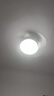 美的（Midea）風(fēng)扇燈餐廳吊扇燈led臥室燈隱形扇葉遙控三防燈具熟睡風(fēng)包安裝 曬單實(shí)拍圖