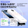 品勝【3C認(rèn)證】22.5W超級快充20000mAh大容量充電寶可上飛機高鐵便攜移動電源適用蘋果16小米華為白 曬單實拍圖