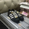 阿迪達斯（adidas）定制球鞋  originals SUPERSTAR 潑墨金簡(jiǎn)約耐磨低幫板鞋 潑墨金 EG4959 42 定制商品不退換 曬單實(shí)拍圖