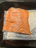 【腩背雙拼】冰鮮挪威三文魚(yú)刺身180g/盒 曬單實(shí)拍圖