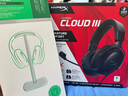 極度未知（HYPERX）Cloud Ⅲ 颶風3有線黑 DTS音效 53mm驅動單元電競頭戴式游戲耳機 適配三角洲行動 曬單實拍圖