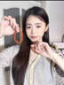 胖東來品質(zhì)天然保山柿子紅南紅手串女款紅瑪瑙轉(zhuǎn)運珠水晶手鏈 天然原礦柿子紅南紅珍藏級6mm素 曬單實拍圖