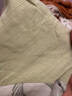 婧麒（JOYNCLEON）嬰兒睡袋夏款純棉兒童寶寶睡衣七分袖一體睡袍 綠 80 jsd156258 曬單實(shí)拍圖