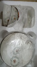 肅匠餐具套裝家用碗盤(pán)餐具釉下彩盤(pán)子碗網(wǎng)紅盤(pán)子微波爐適用餐具套裝 歲月靜好(6碗4盤(pán)) 10件套 曬單實(shí)拍圖