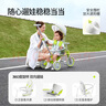 酷騎兒童三輪車腳踏車1-5歲遛娃神器輕便可折疊手推車1車8用周歲禮物 曬單實(shí)拍圖