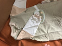 戴維貝拉（DAVE＆BELLA）【大眼蛙聯(lián)名】初生嬰兒衣服新生兒連體衣秋裝新款睡衣男寶寶爬服 綠色【現貨】 66cm （建議身高59-66cm） 曬單實(shí)拍圖