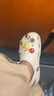 卡駱馳（crocs）經(jīng)典小Clog K童沙灘洞洞鞋涼拖鞋 206991-100  34 （34-35）  曬單實拍圖