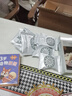 光合星球兒童零食益生元磨牙餅干嬰幼兒小饅頭（混合口味）80g 曬單實(shí)拍圖
