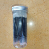 愛好（AIHAO）按動筆芯0.5mm中性筆芯ST尖黑筆筆芯速干簽字水筆芯30支 DZ1410 曬單實拍圖
