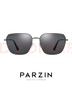 帕森（PARZIN）尼龍偏光太陽鏡 型男潮酷開車駕駛方框墨鏡男七夕禮物PZ8267 曬單實(shí)拍圖