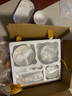 璽垚釉下彩碗碟套裝家用碗具陶瓷碗盤筷子高顏值餐具套裝喬遷禮品 12人食配湯碗 63件套 曬單實拍圖