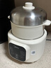 美的（Midea）電燉鍋煮鍋熱水快燉 母嬰權(quán)威認(rèn)證0涂層 電燉盅煲湯燉湯一體 輔食煮粥隔水燉燕窩燉盅1.8L DZE1088 曬單實(shí)拍圖