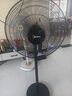 美的（Midea）工業(yè)電風(fēng)扇立式大風(fēng)扇強力金屬扇辦公室交流定頻風(fēng)扇大功率工廠20吋大頭扇車間商用牛角扇 FSA45RA 曬單實拍圖