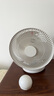 無(wú)印良品（MUJI）空氣循環(huán)風(fēng)扇 電風(fēng)扇家用桌面臺(tái)式 LA1OPC4S 白 長(zhǎng)28.5*寬19.5*高34cm 曬單實(shí)拍圖