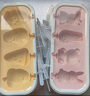 拜杰雪糕模具冰淇淋食品級硅膠兒童輔食冰棍冰糕冰棒冰激淋模具2件套 曬單實(shí)拍圖